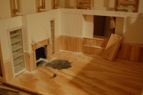 SenseandSensibility009.JPG - More completed in the dining room.
